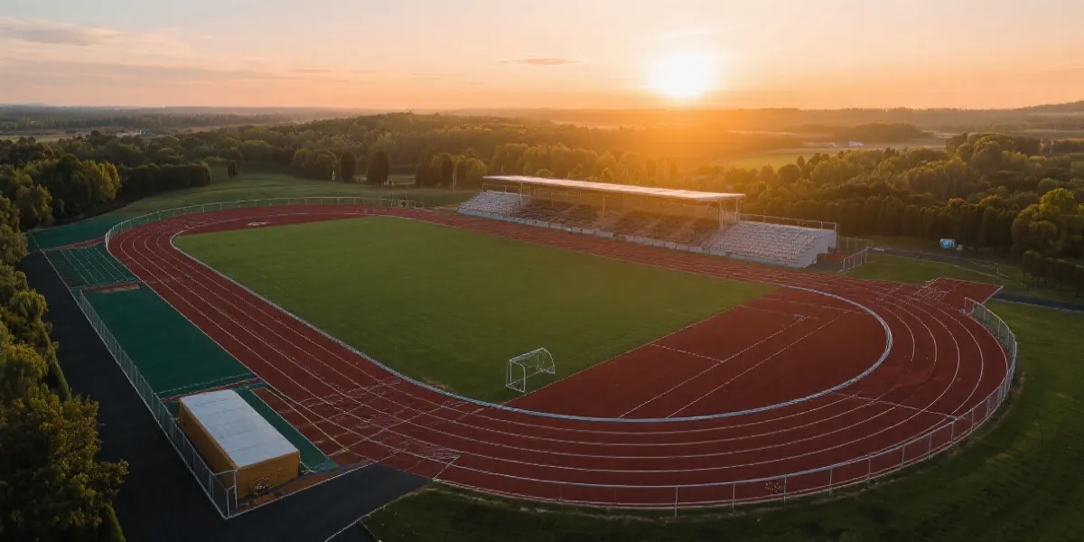 清晨跑道的希望与启程
